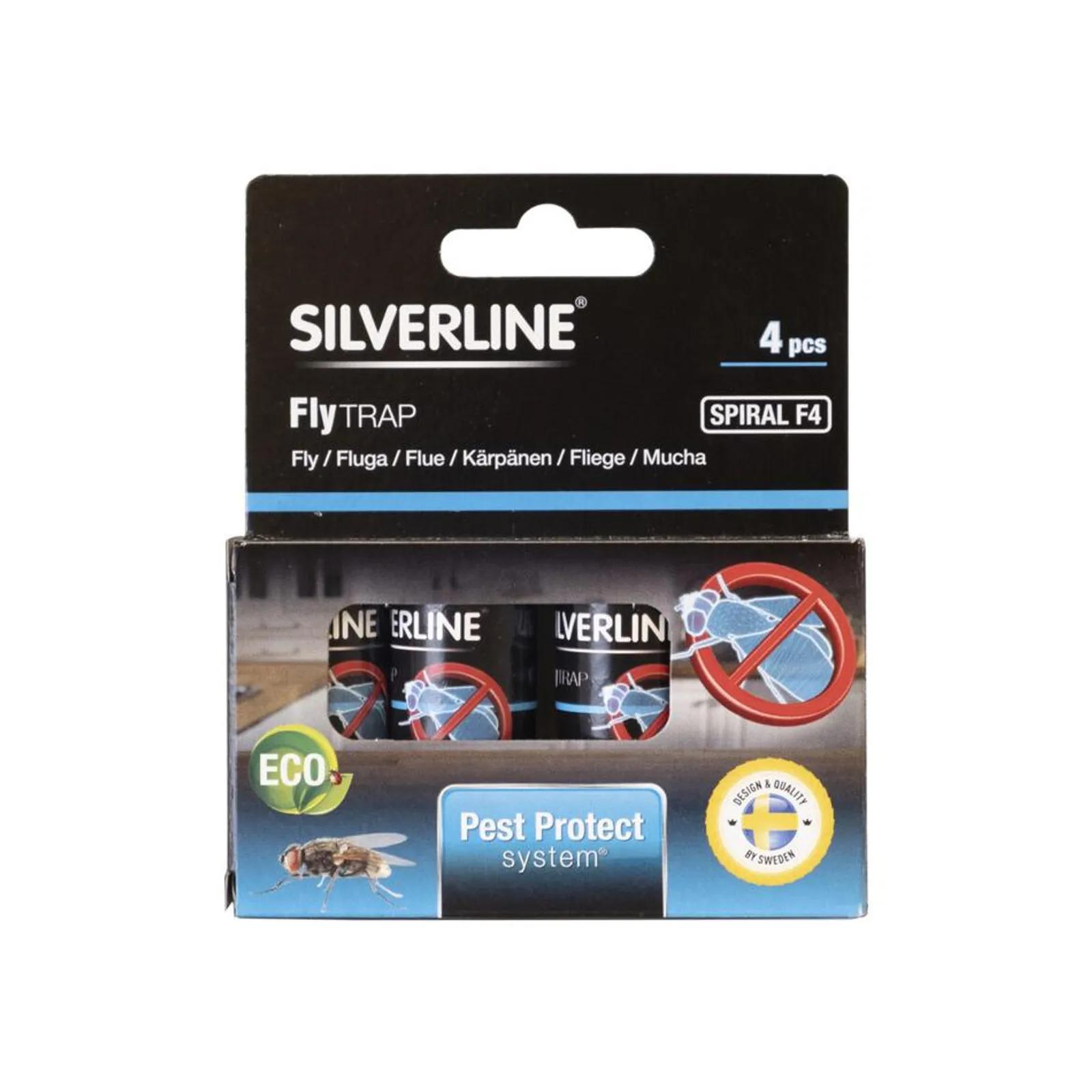 Spiral Silverline Flugfälla 4-Pack — detalj 2