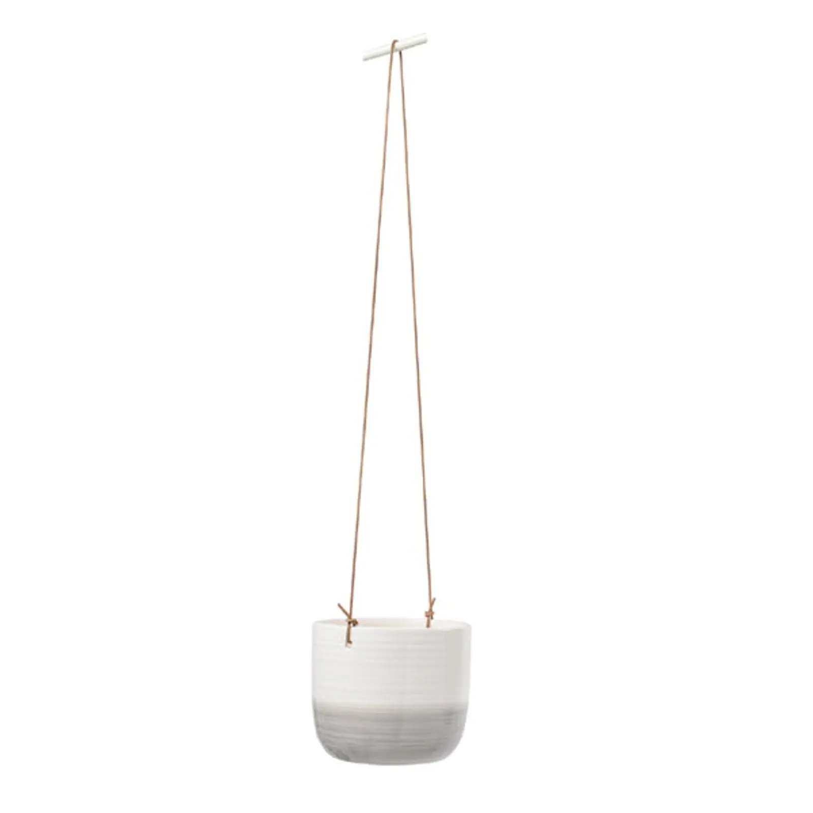 Ampelkruka Burgon & Ball Ripple Keramik — närbild