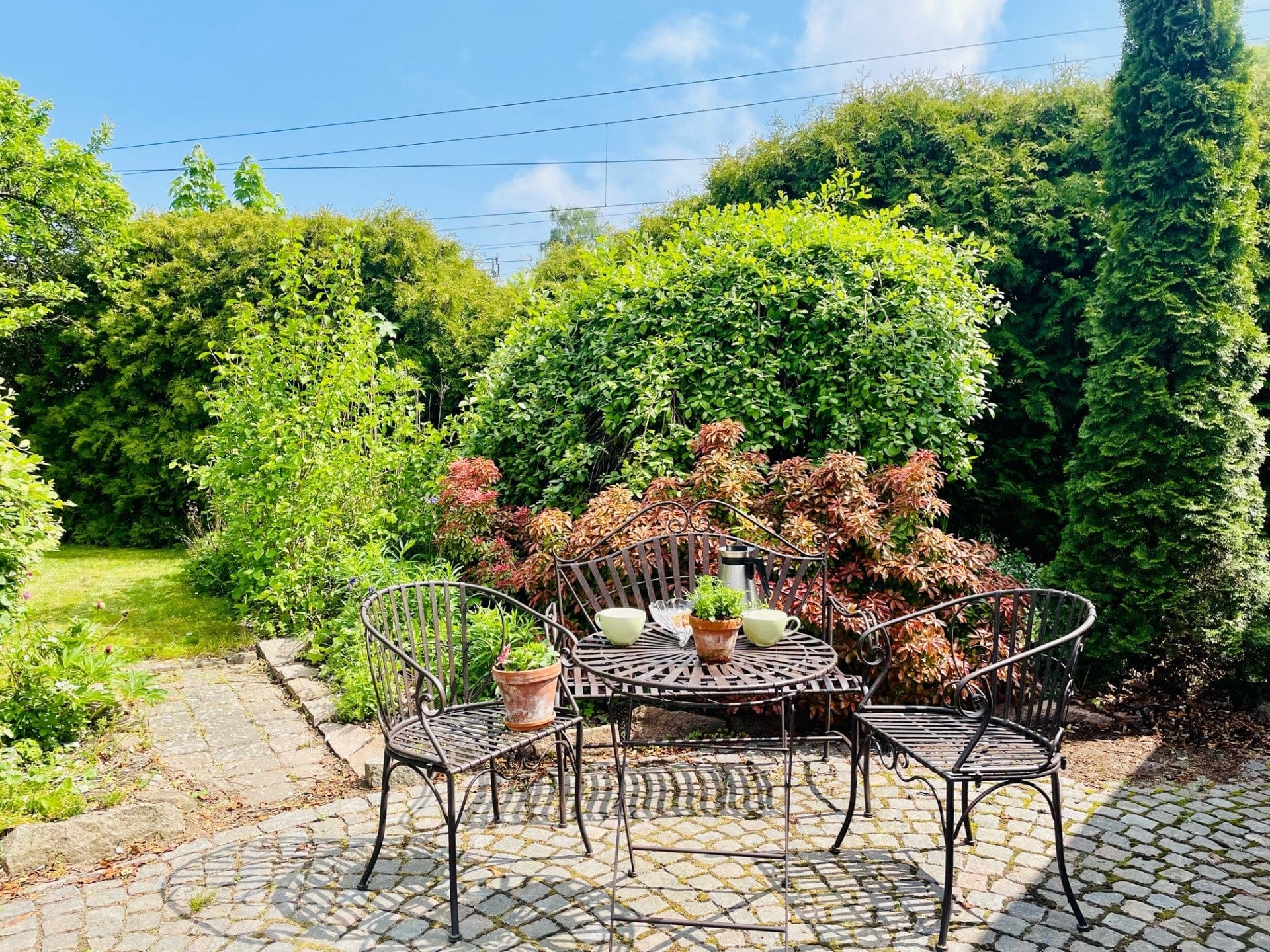 Smidesstol Bossons Romantica - Bild 5